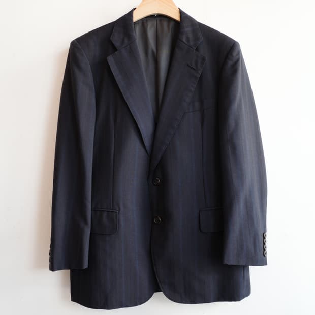 90s Burberry 빈티지 울&모헤어 혼방 자켓