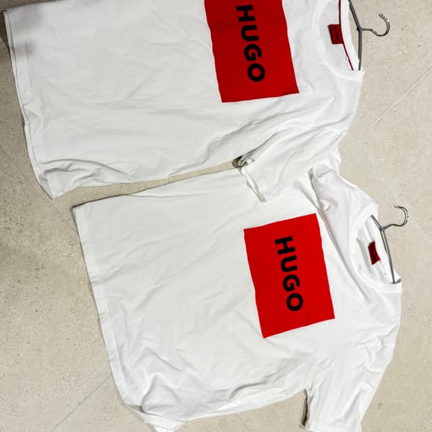 휴고보스 BOSS 반팔티 L 사이즈 총 두장