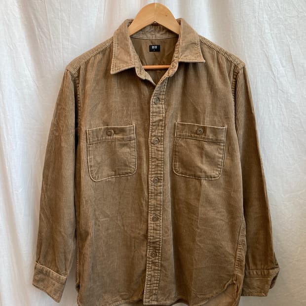 UNIQLO 코듀로이 셔츠(MEN L)