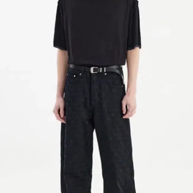 Youth Star Wide Denim Pants 유스 Star Wide