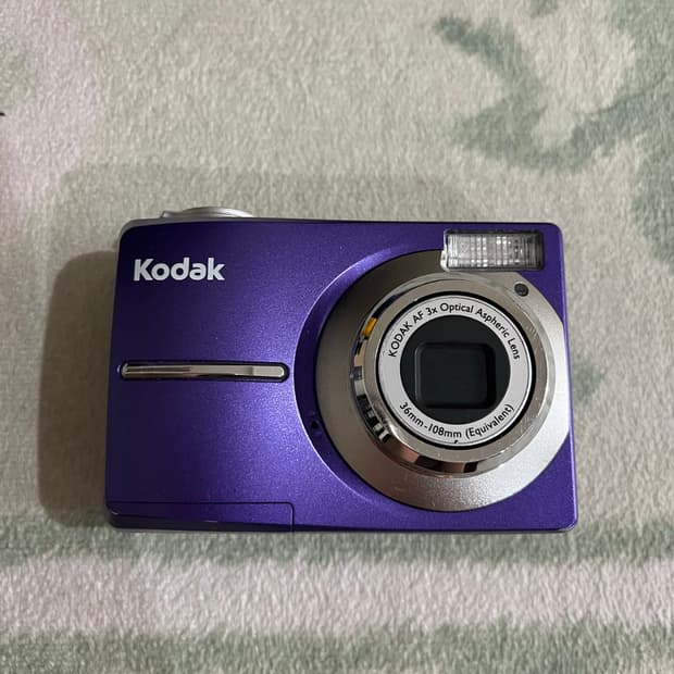 코닥 c913 레어한 보라색 디카 빈티지 카메라