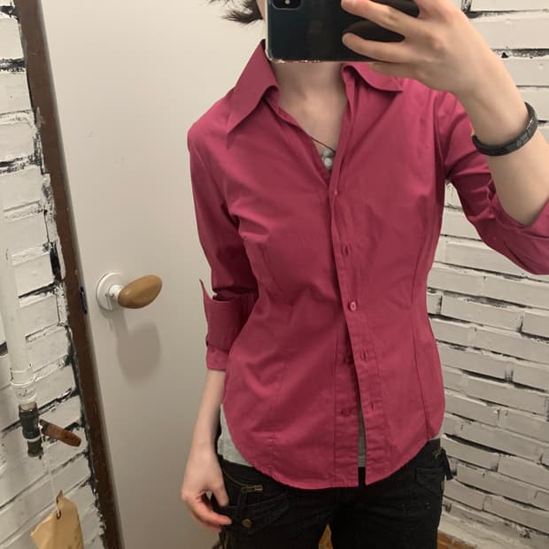 Plum cuffs shirts
