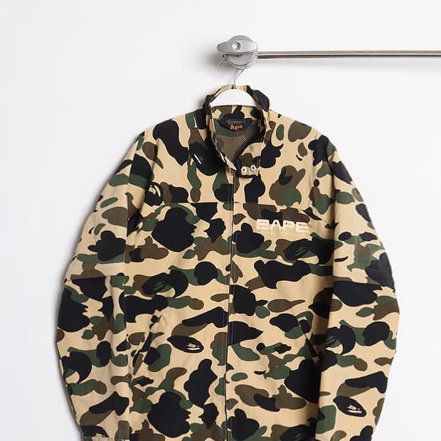 90년대 A BATHING APE 1st카모 도킹 쟈켓 