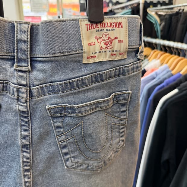 트룰릴리젼 반바지 데님 