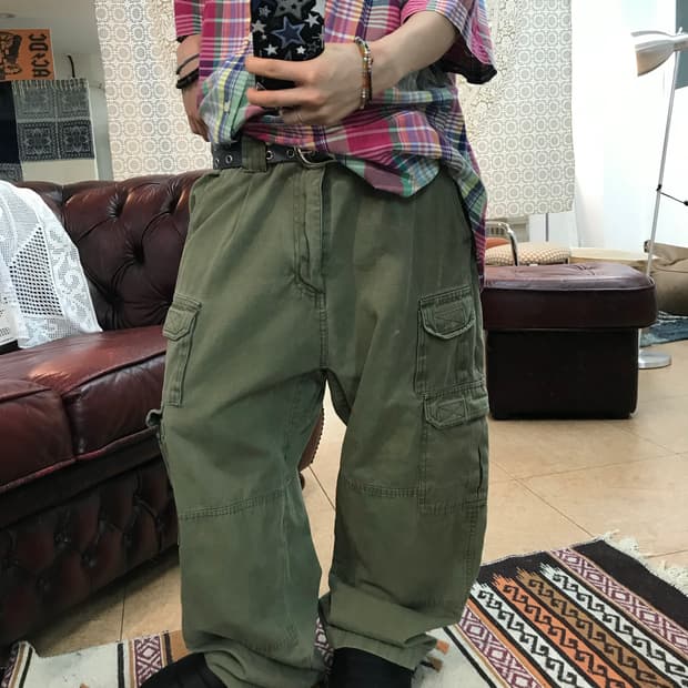 알파인더스트리 밀리터리 카고팬츠 