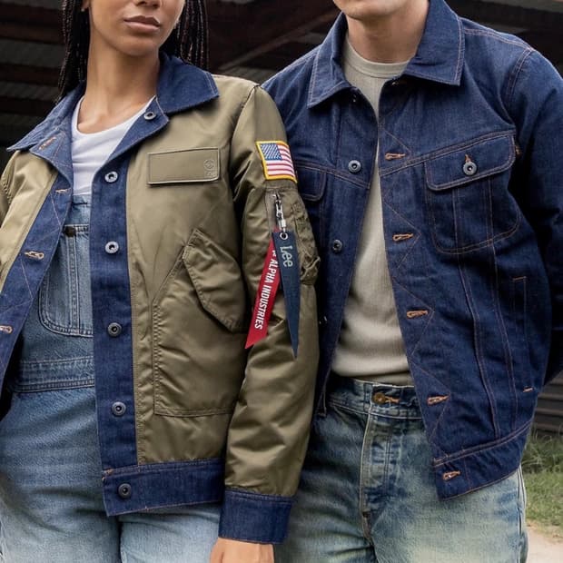 Lee X Alpha Industries 리버시블  자켓