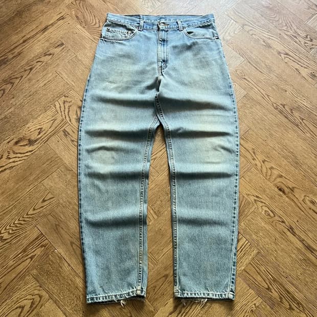 [34]00's 리바이스 시그니처 USA 540 배기 릴렉스핏 데님 팬츠