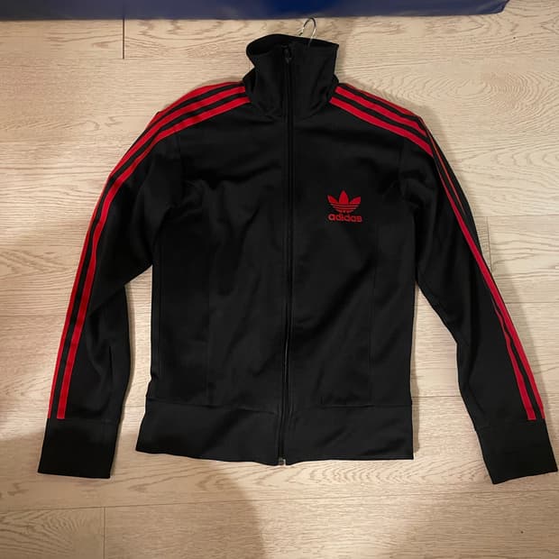 희귀템 아디다스 유로파 트랙탑 져지 검빨! 사이즈 95