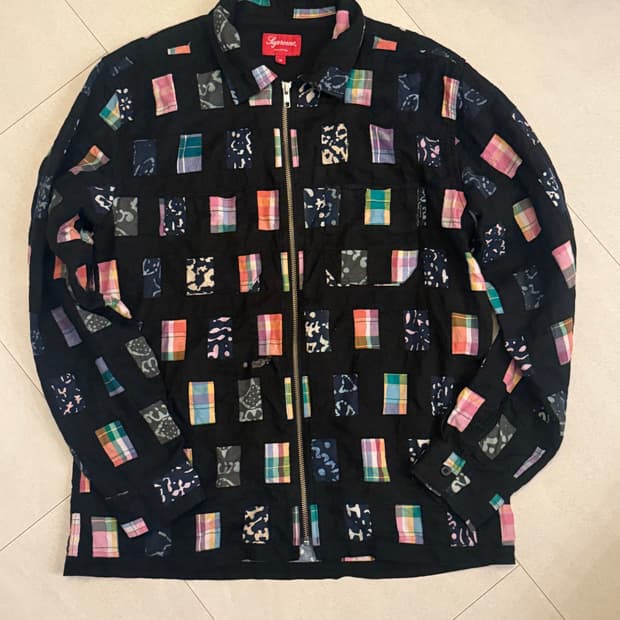 슈프림 셔츠 집업 M