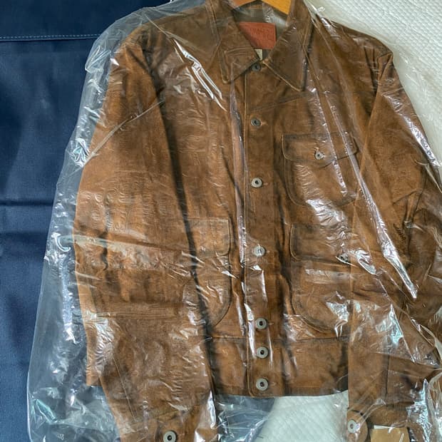 RRL 러프아웃 스웨이드 자켓 L size 