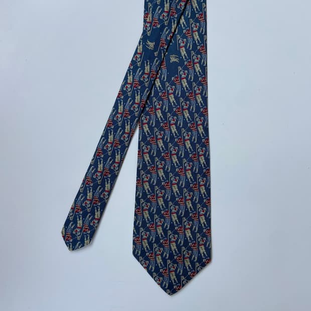 버버리 심플로고 명품 정품 넥타이 (Burberrys)