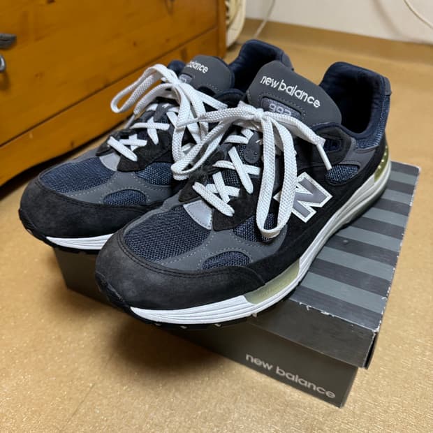 뉴발란스 992 메이드 인 USA 네이비 285mm