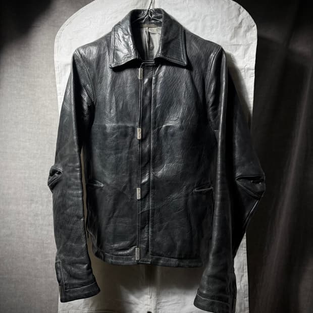 캐롤 크리스찬 포엘 스카스티치 레더 자켓