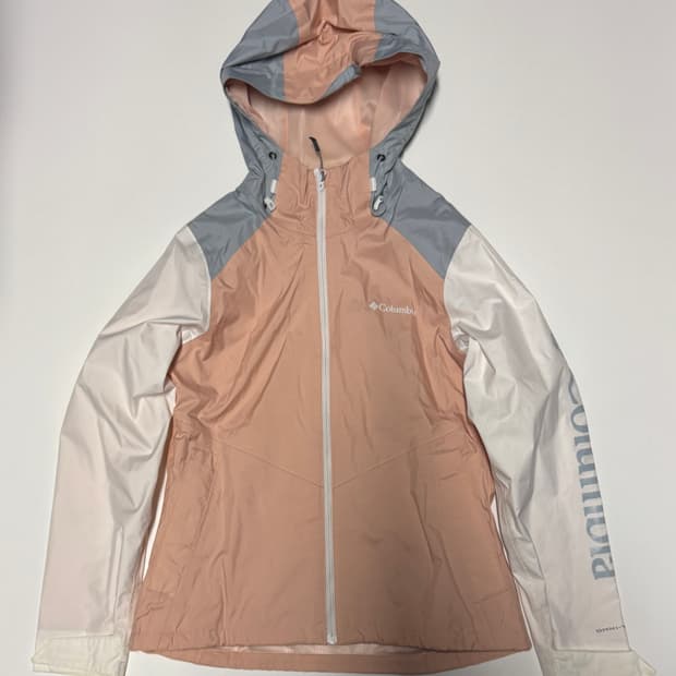 여성 컬럼비아 옴니히트 후드 바람막이 s