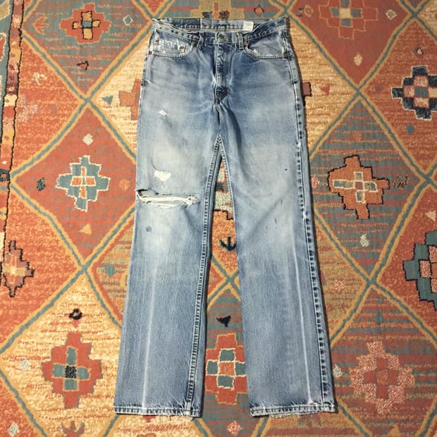 90’s 리바이스 517 부츠컷 데님팬츠
