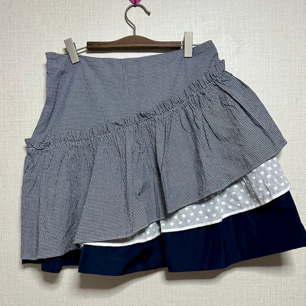 러브 모스키노 플레어 캉캉 스커트