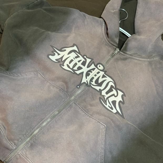 트래비스 스캇 머천 후드 집업 xxl