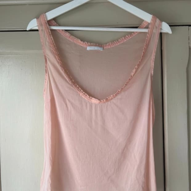 prada petal pink/nude vest