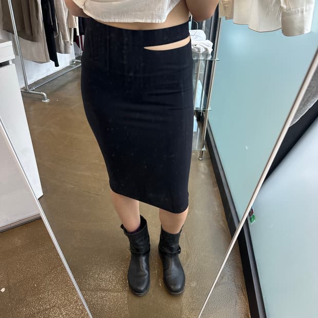 Helmut Lang Nylon Skirt