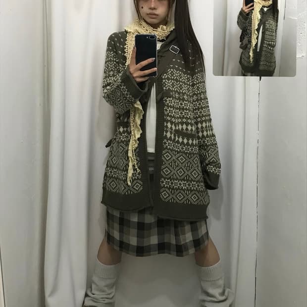 🌿빈티지 카키 모리 코디 세트 🌿