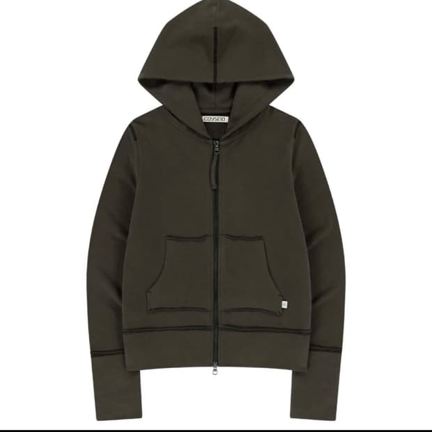 코이세이오 스티치 후드집업