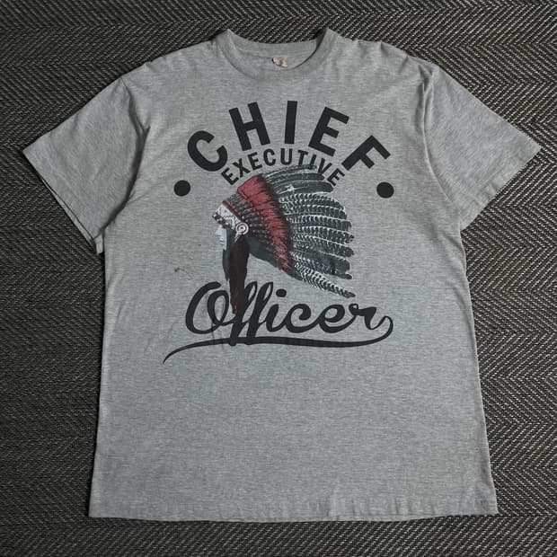 빈티지 인디언 프린팅 박시핏 티셔츠o 3664