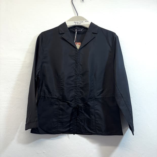 Comme Ca du Mode Black Silk Top
