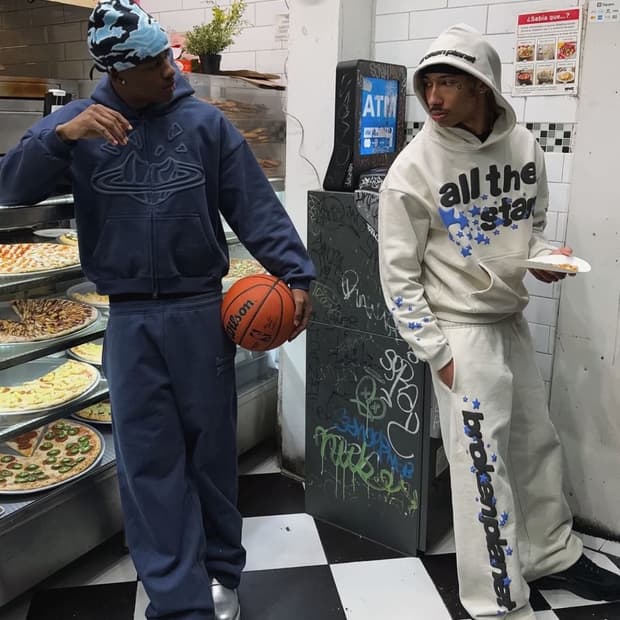 브로큰플래닛 All the stars sweatpants L