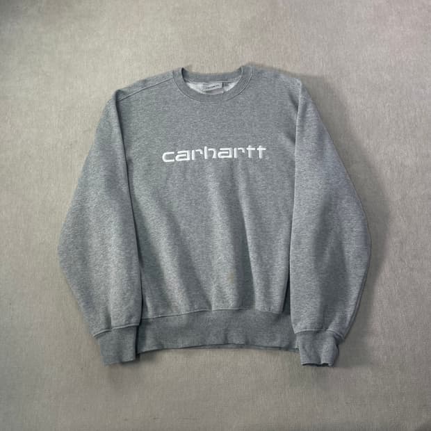 100 칼하트wip 스펠아웃 맨투맨