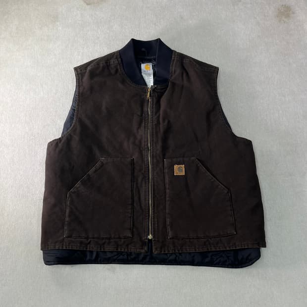 110 칼하트 v02 캔버스 워크베스트 자켓