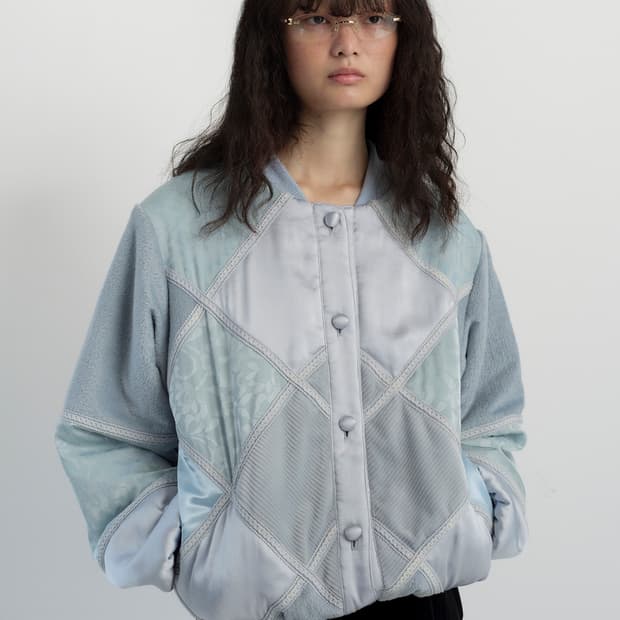 캐롤쇼페 패치워크 봄버 재킷