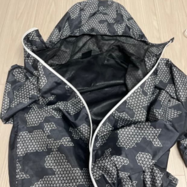 아디다스 카모 바람막이