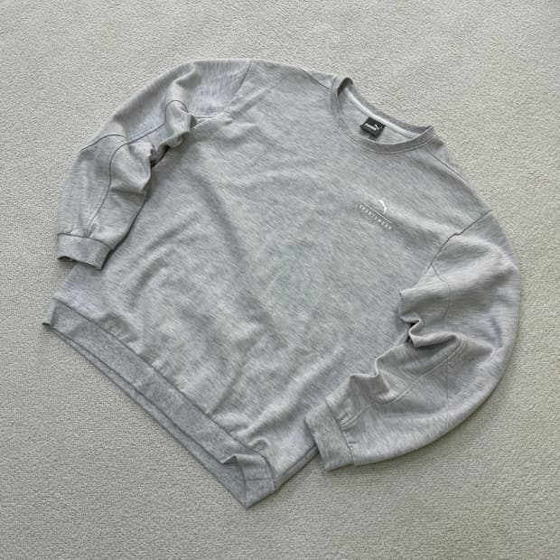 XL 푸마 스몰로고 긴팔 맨투맨 0317M