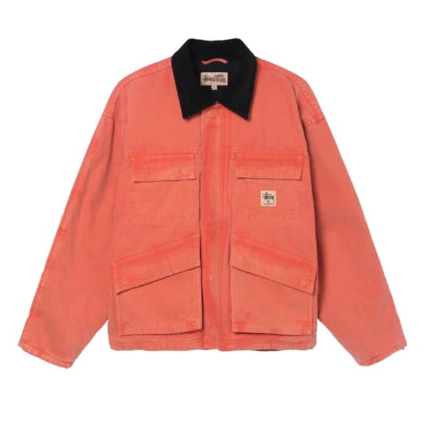 스투시 워시드 캔버스 자켓 XL