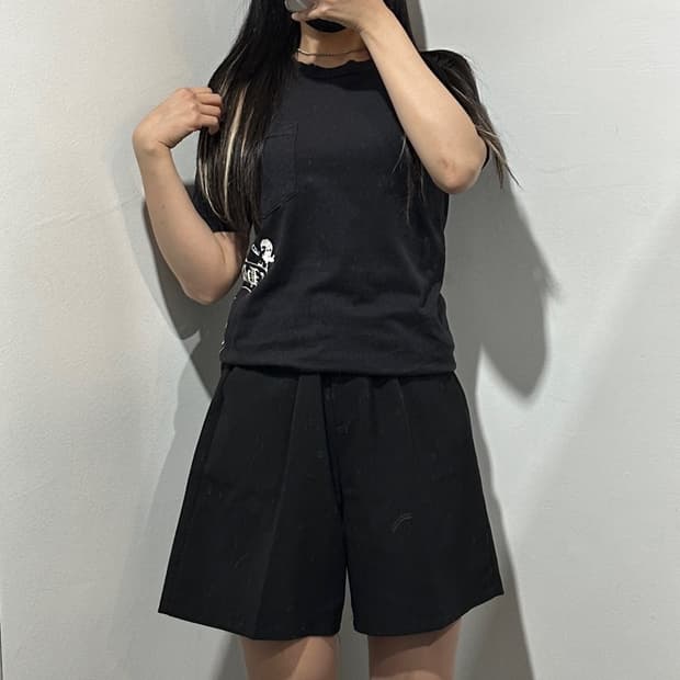 크롬하츠 아카이브 프린팅 반팔티