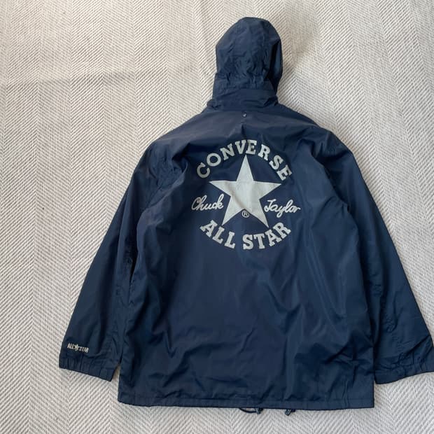 컨버스 새틴 코치 자켓 