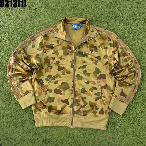 아디다스 파이어버드 져지집업 카모