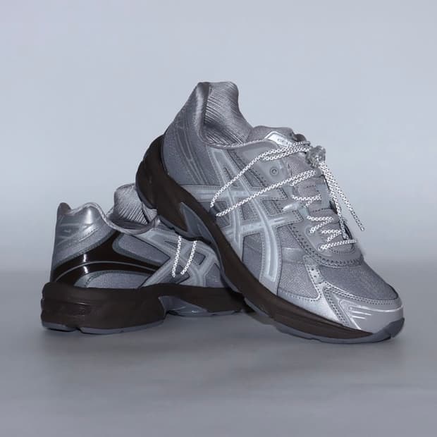 아식스 x 아트모스 핑크 x 오호스 젤 1130 RE 그레이