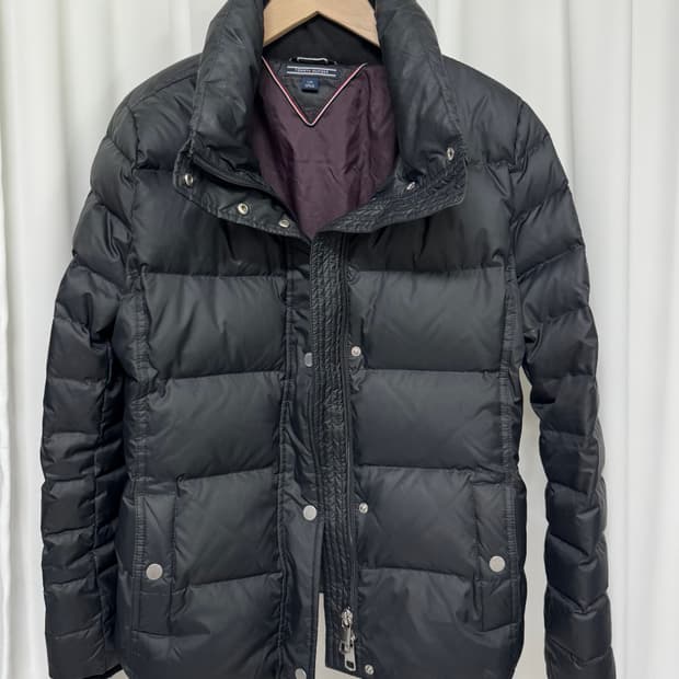 타미힐피거 베이직다운 패딩 L