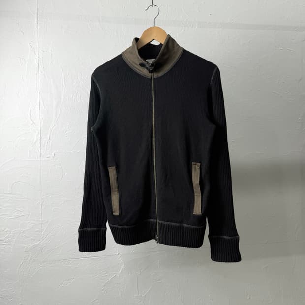 타케오 키쿠치 버클 투웨이 니트 집업