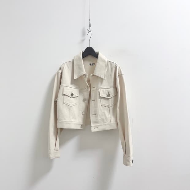 아이토브 코튼 데님 자켓