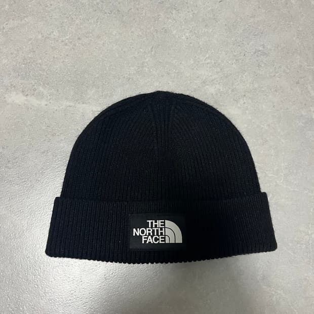 노스페이스 빅로고 비니