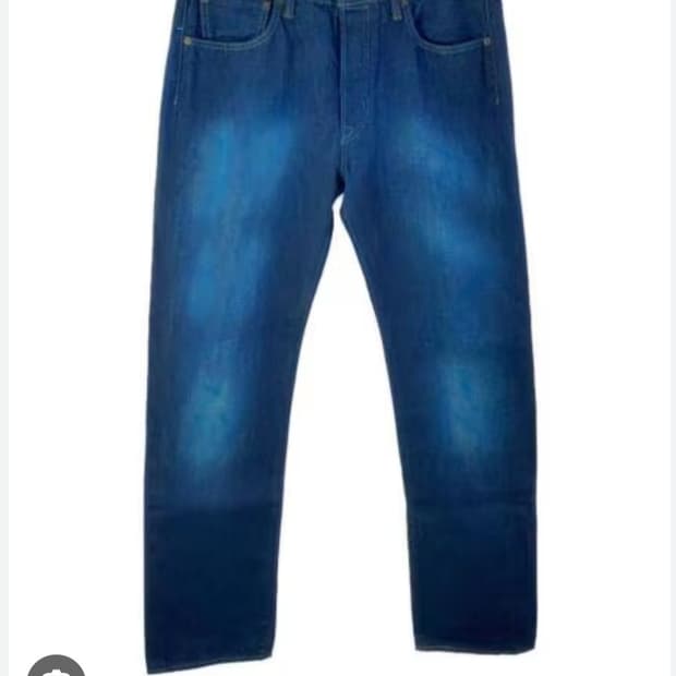 리바이스 501 레귤러스트레이트 인디고블루 염색진 32사이즈