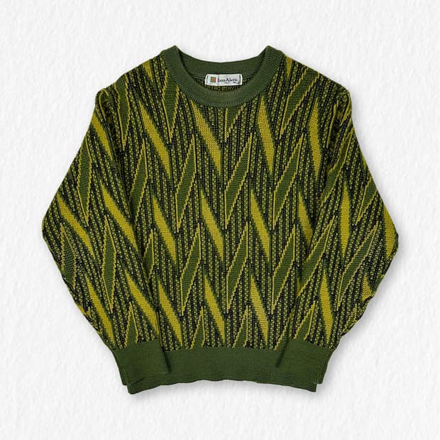 엔초알레띠 빈티지 케이블 니트