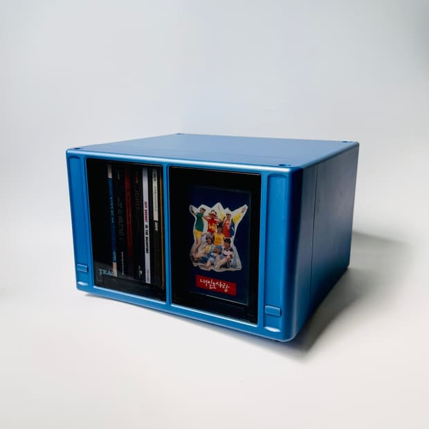 Vintage | CD 수납랙 | 카세트 테이프 수납랙