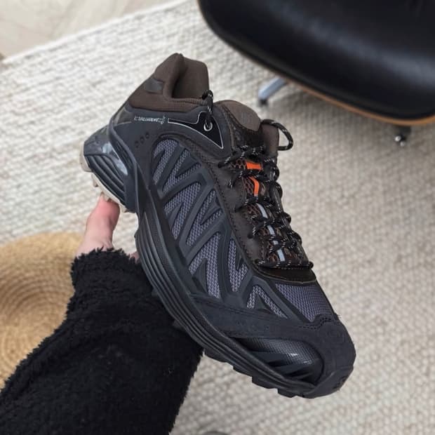 살로몬 x 애리즈 xt 위스퍼 블랙 어스 브라운 270