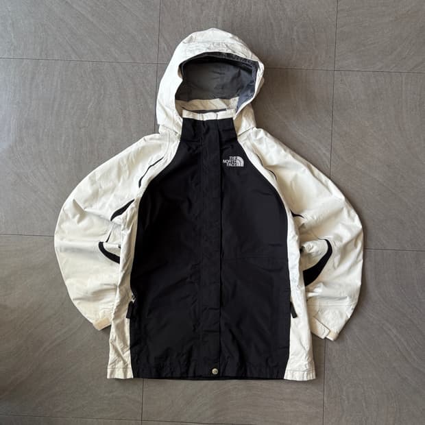 노스페이스 정품 화이트 하이벤트 바람막이 자켓