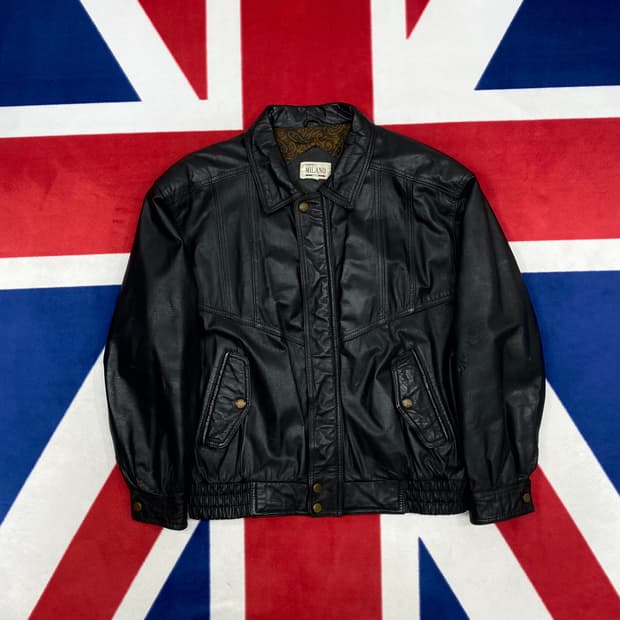 빈티지 소가죽자켓 XL 