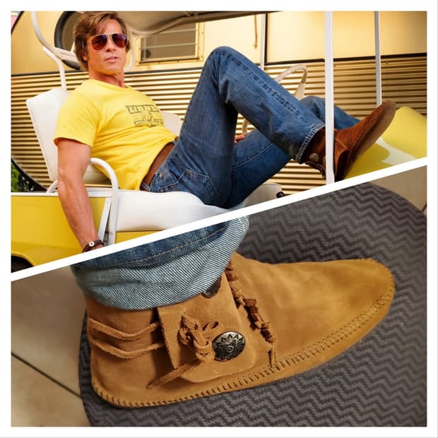 [판매] 미네통카(Minnetonka) 투버튼 하드솔 모카부츠 270 새