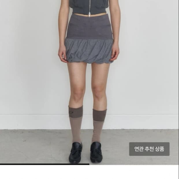 오들리워크샵 미니스커트